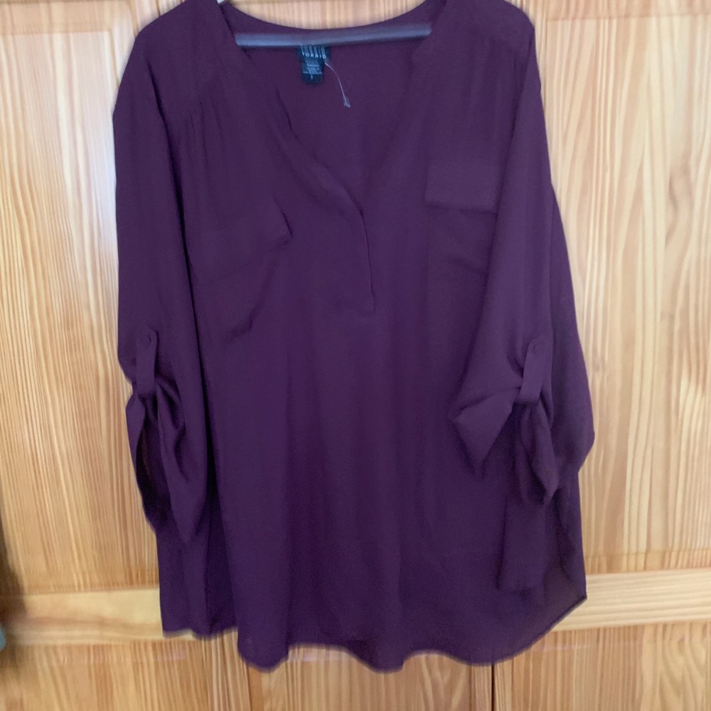 Torrid wine top 5x